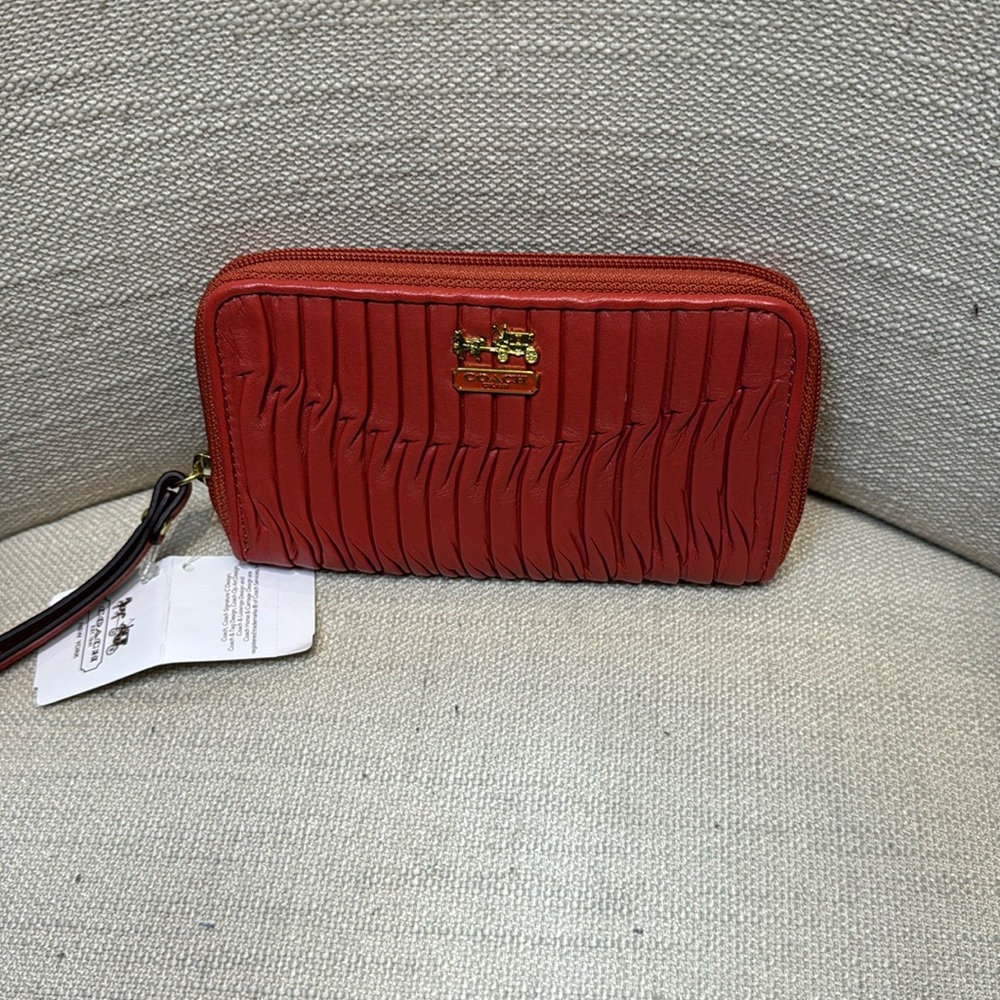 Coach wristlet. Final price